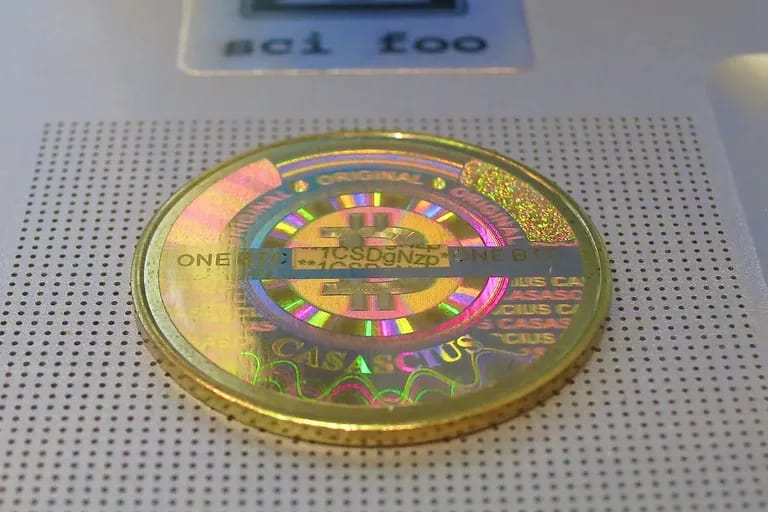 Illustration de la cryptomonnaie et du Bitcoin
