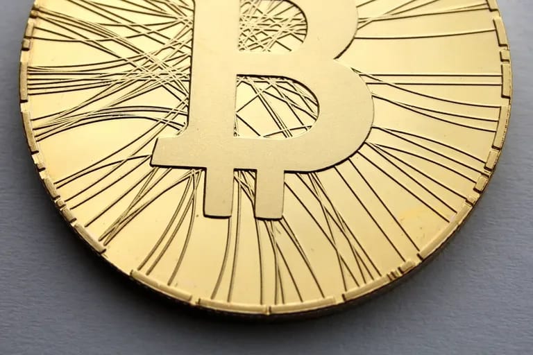 Illustration de la cryptomonnaie et du Bitcoin
