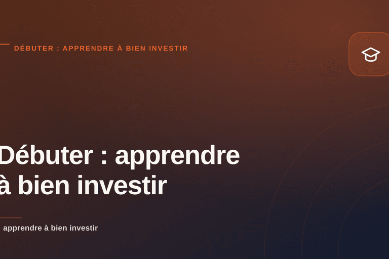 Couverture éditoriale générique — catégorie Débuter : apprendre à bien investir.